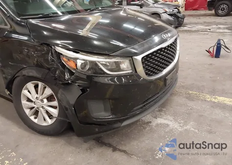 2016 Kia Sedona Lx z USA, uszkodzony, nr VIN KNDMB5C12G6148672